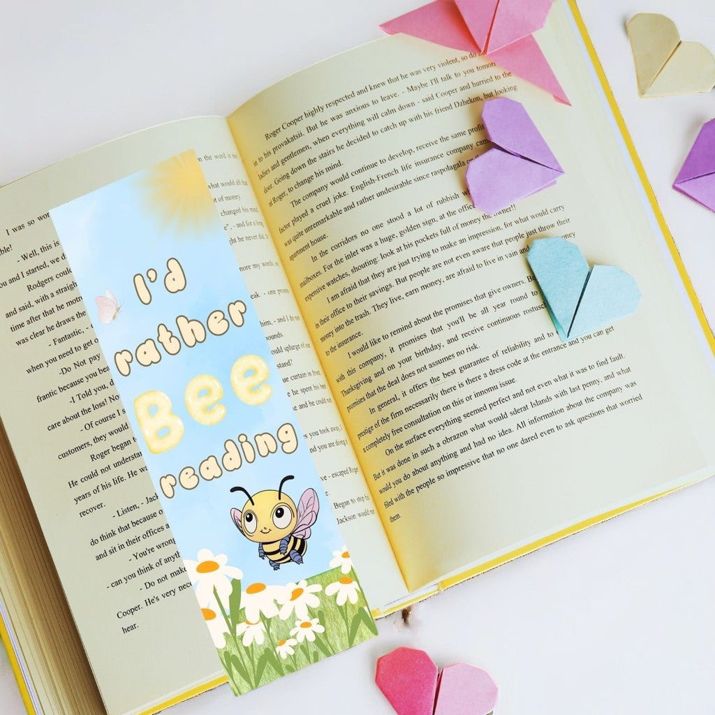 I’d Rather Bee Bookmark