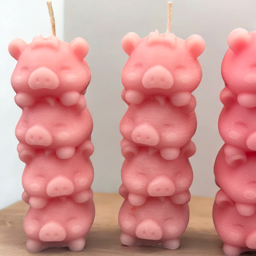 Piggy Pop Candle
